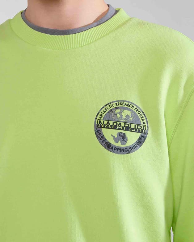 Sudadera Napapijri Bollo verde amarillo - #3