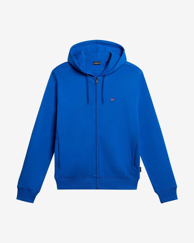 Sudadera con capucha Napapijri Balis Full Zip azul luminoso - #1
