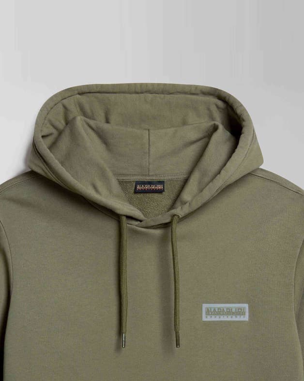 Sudadera con capucha Napapijri Iaato Summer verde liquen mujer - #3