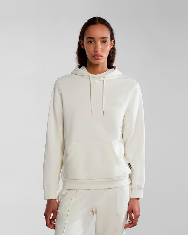 Sudadera con capucha Napapijri Iaato Summer blanco mujer - #7