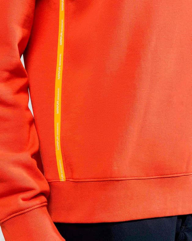 Sudadera Napapijri Huron naranja mate - #6