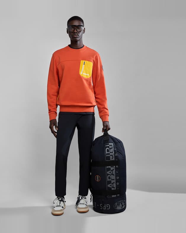 Sudadera Napapijri Huron naranja mate - #5