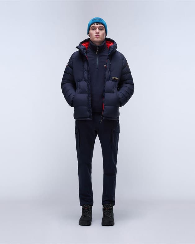Forro polar Napapijri Argient Half Zip azul oscuro - #2