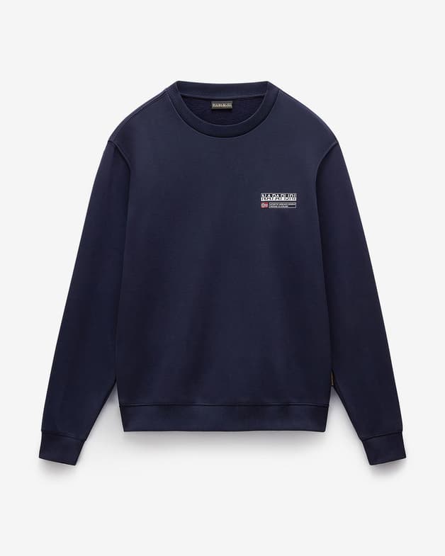 Sudadera Napapijri Kasba azul oscuro blanco - #6