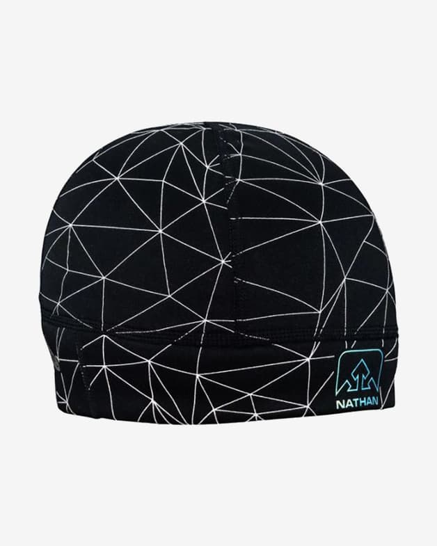 Gorro Nathan HyperNight Reflective negro blanco lila - #1