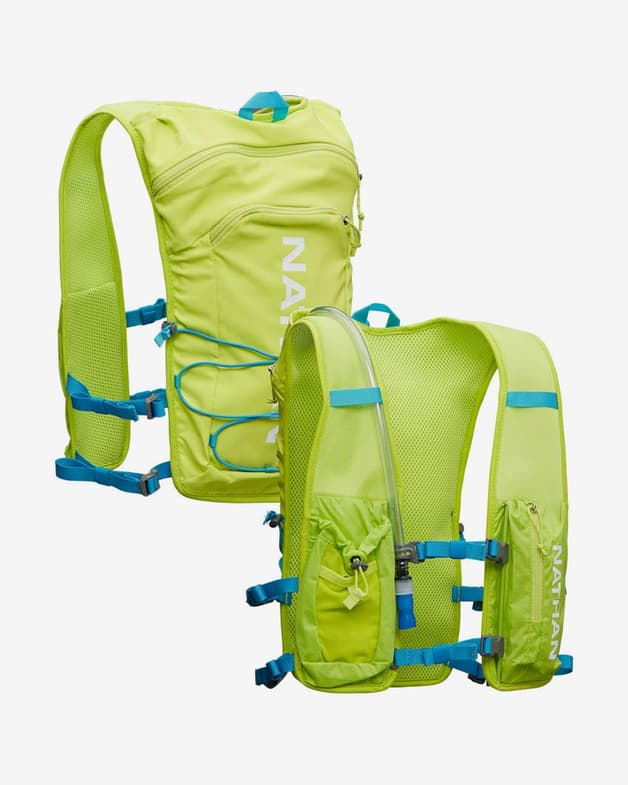 Chaleco hidratación Nathan Quick Start verde azul - #3