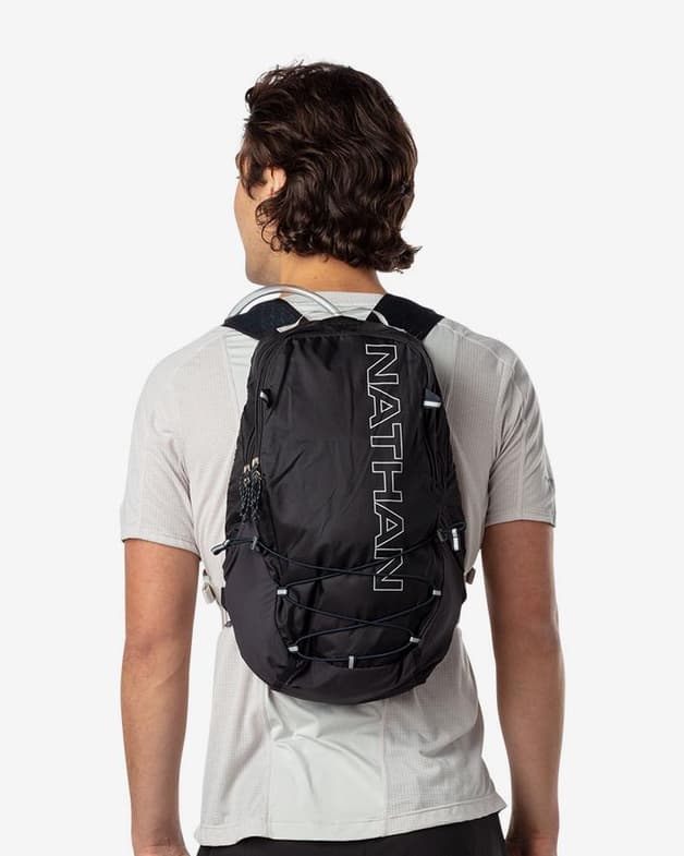 Mochila Nathan Crossover Pack 15L negro blanco - #6
