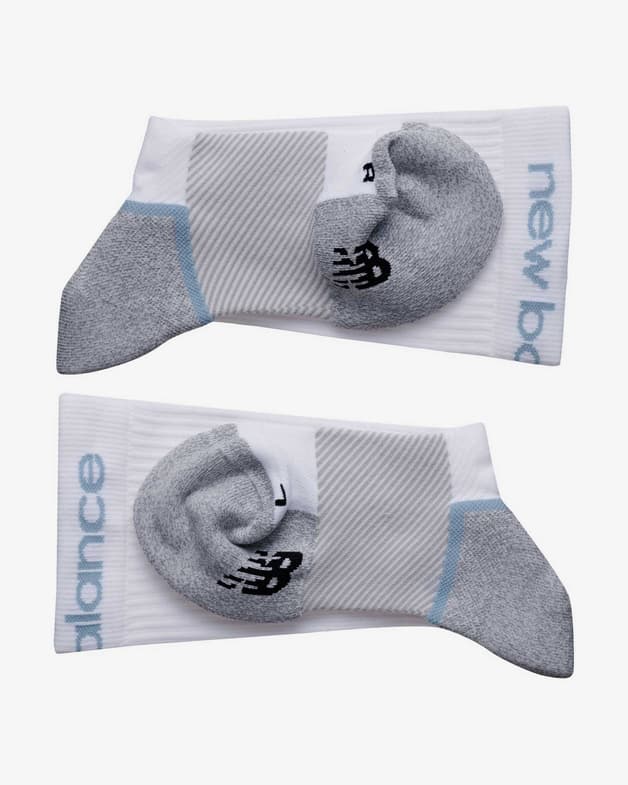 Calcetines New Balance Compression Crew blanco gris - #2