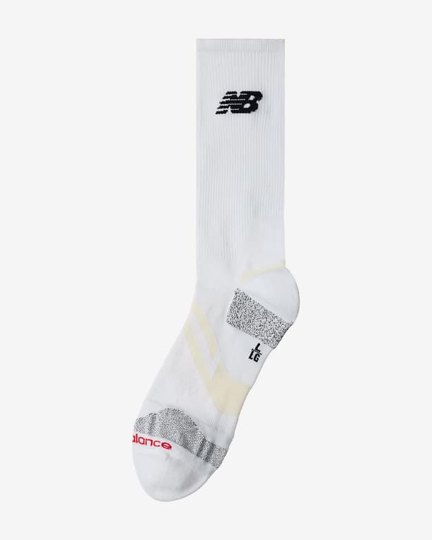 Calcetines New Balance Run Foundation 2.0 Mid Calf blanco puro - #2
