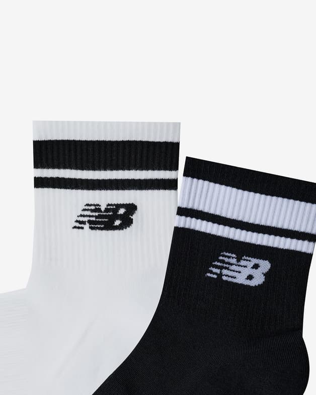 Calcetines New Balance Run Repreve negro blanco (2 pares) - #3