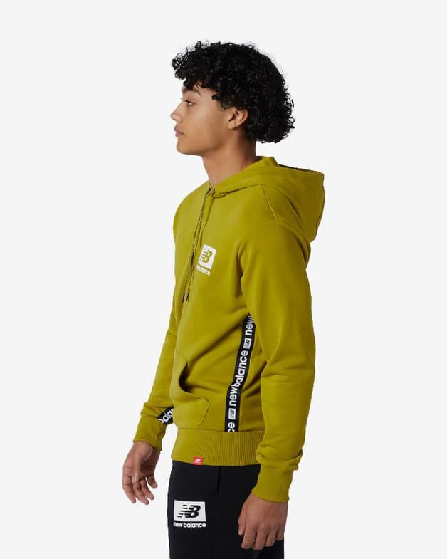 Sudadera con capucha New Balance Essentials ID verde - #1