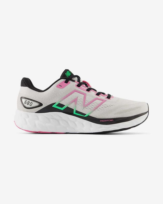 Zapatillas New Balance Fresh Foam 680 v8 gris claro multicolor mujer - #1