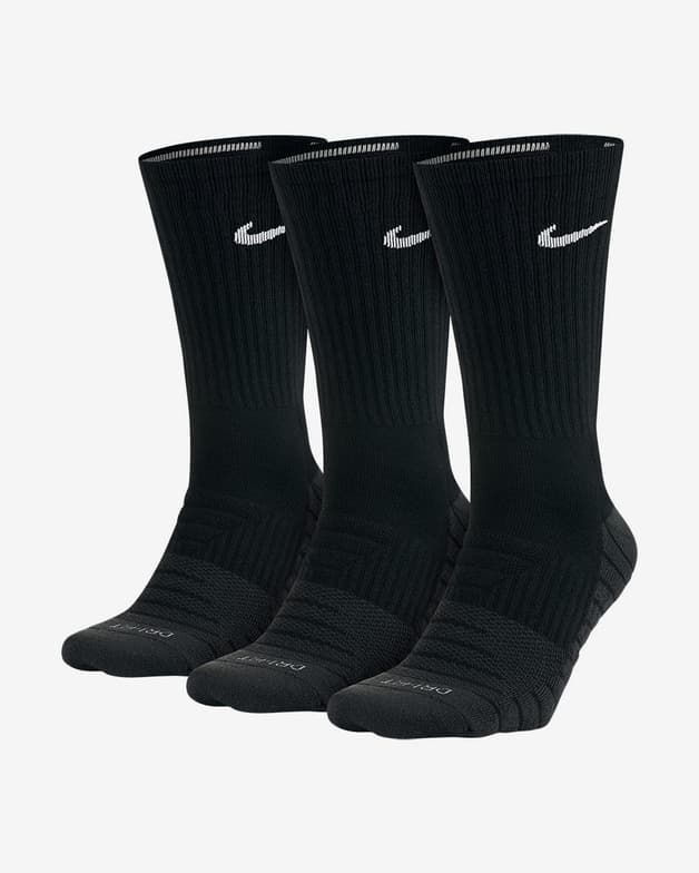 Calcetines Nike Everyday Max Cushioned Long negro (3 pares) - #1