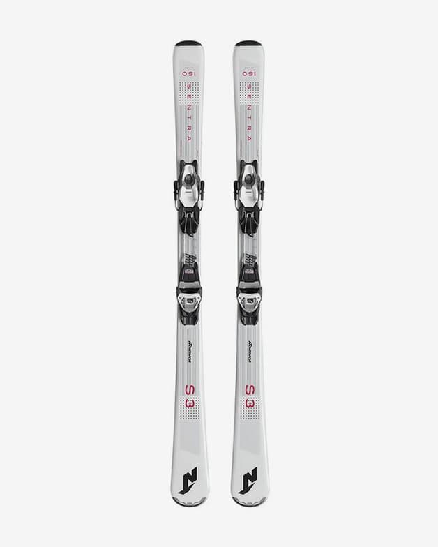 Esquís Nordica Sentra S 3 FDT + fijaciones TP2 Compact 10 FDT blanco negro rojo mujer - #1