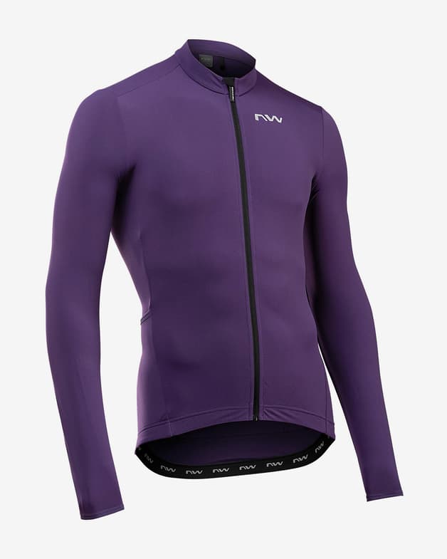 Langarmtrikot Northwave Fahrenheit lila - #1
