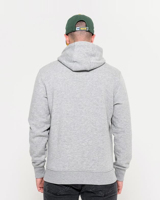Sudadera con capucha New Era Team Print Logo NFL Green Bay Packers gris - #5