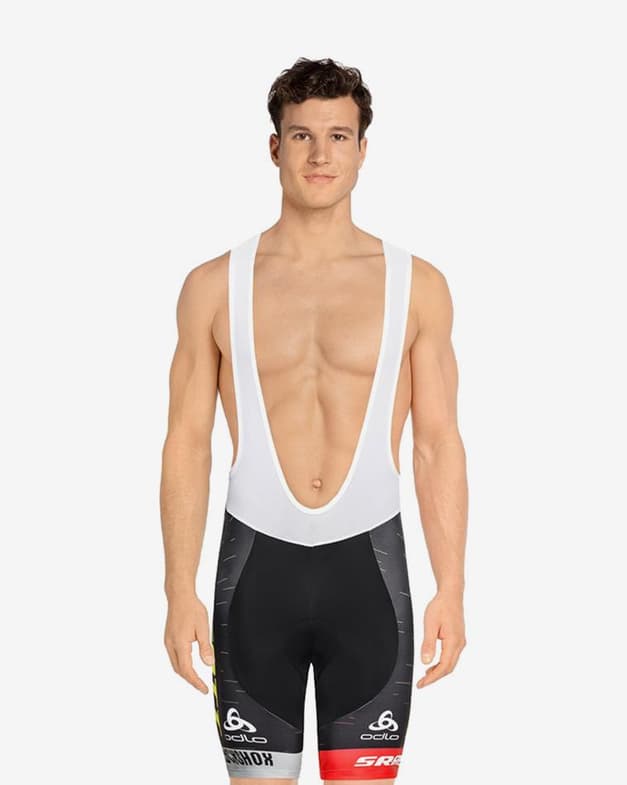 Culote Odlo SCOTT-SRAM 2020 Team Fan negro blanco - #3