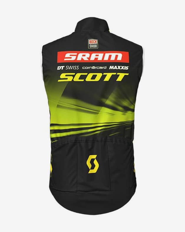 Maillot Odlo Scott Sram Racing sin mangas negro rojo verde - #2