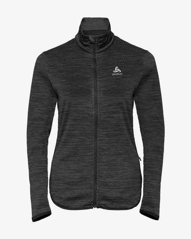 Forro polar Odlo Midlayer FullZip Steam negro mujer - #1