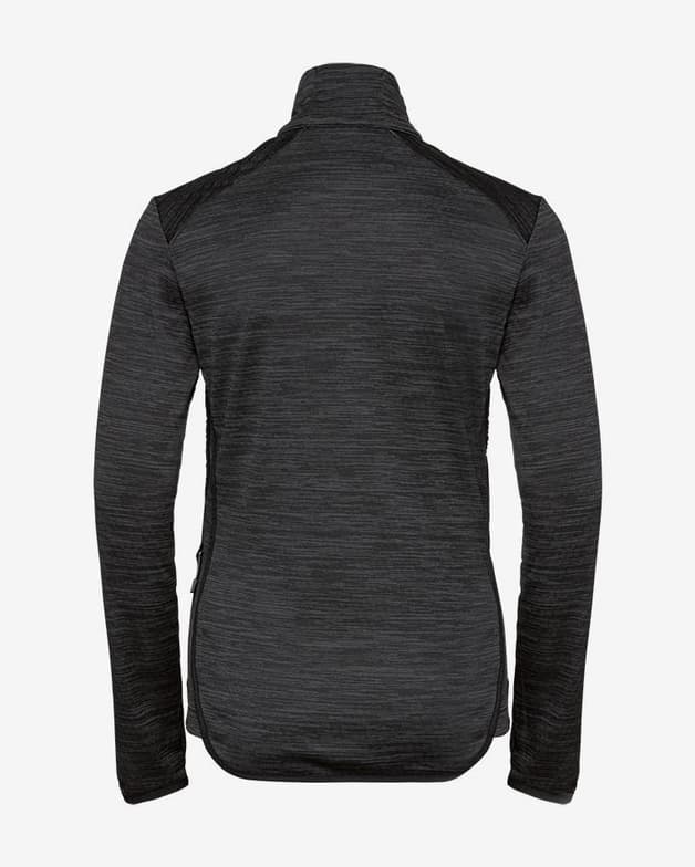 Forro polar Odlo Midlayer FullZip Steam negro mujer - #2