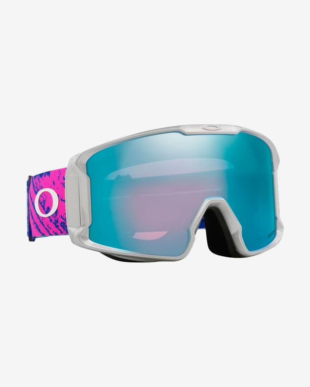 Máscara Oakley Line Miner L Lucas Braathen Signature Series con lente Prizm Snow Sapphire Iridium - #13