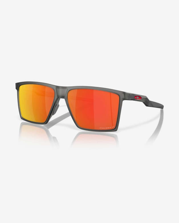 Gafas Oakley Futurity Sun Satin Grey Smoke con lentes Prizm Ruby Polarized - #11