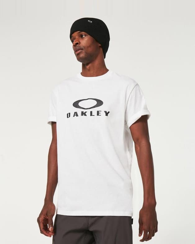 Camiseta Oakley O-Bark 2.0 manga corta blanco logo negro - #8