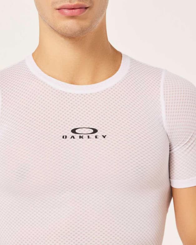 Camiseta interior Oakley Endurance manga corta blanco puro - #5