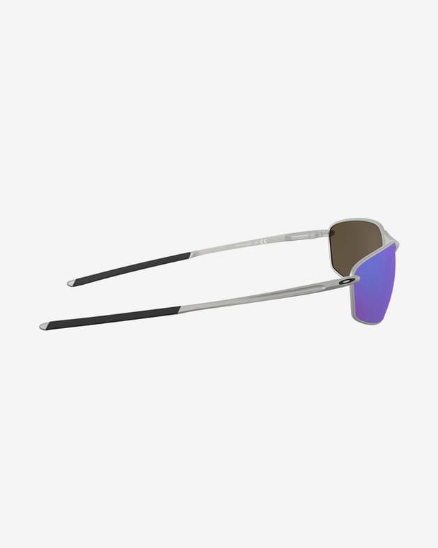 Gafas Oakley Whisker Satin Chrome con lentes Prizm Sapphire Polarized - #11