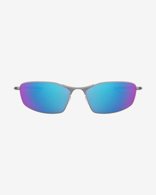 Gafas Oakley Whisker Satin Chrome con lentes Prizm Sapphire Polarized - #2
