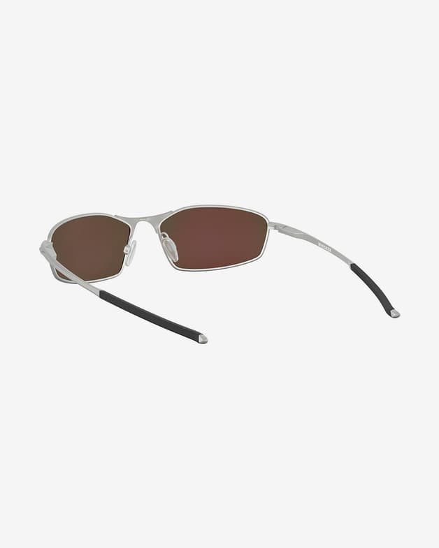 Gafas Oakley Whisker Satin Chrome con lentes Prizm Sapphire Polarized - #7