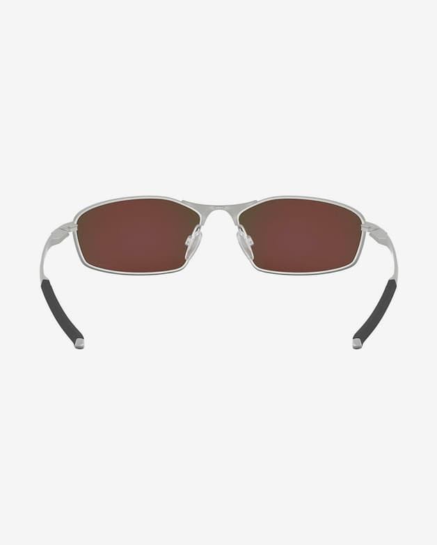 Gafas Oakley Whisker Satin Chrome con lentes Prizm Sapphire Polarized - #8