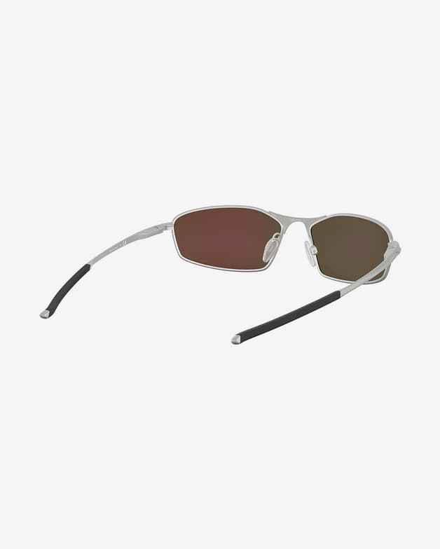 Gafas Oakley Whisker Satin Chrome con lentes Prizm Sapphire Polarized - #9