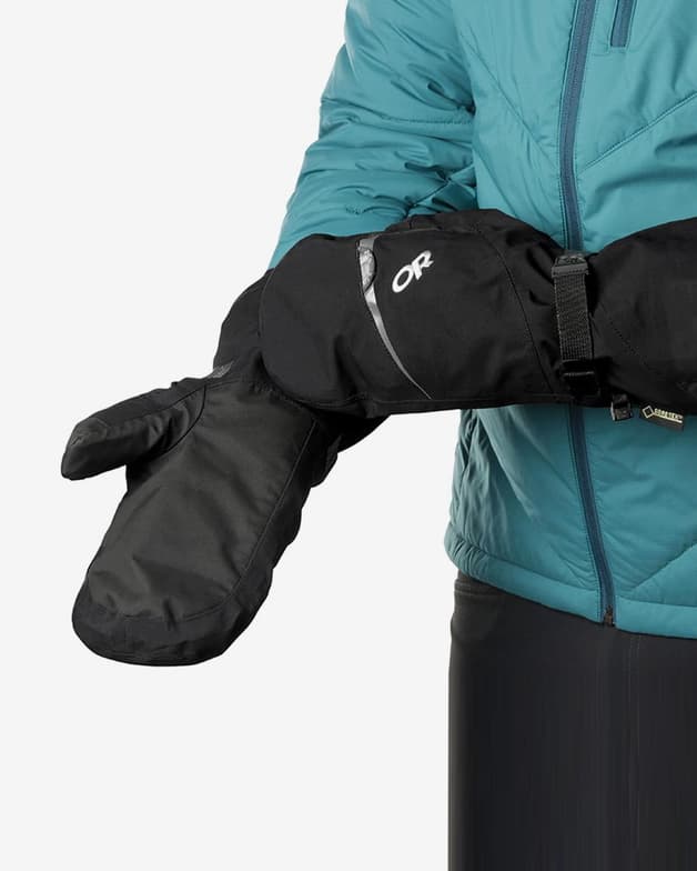 Manoplas Outdoor Research MT Baker Modular Mitts GORE-TEX negro - #3