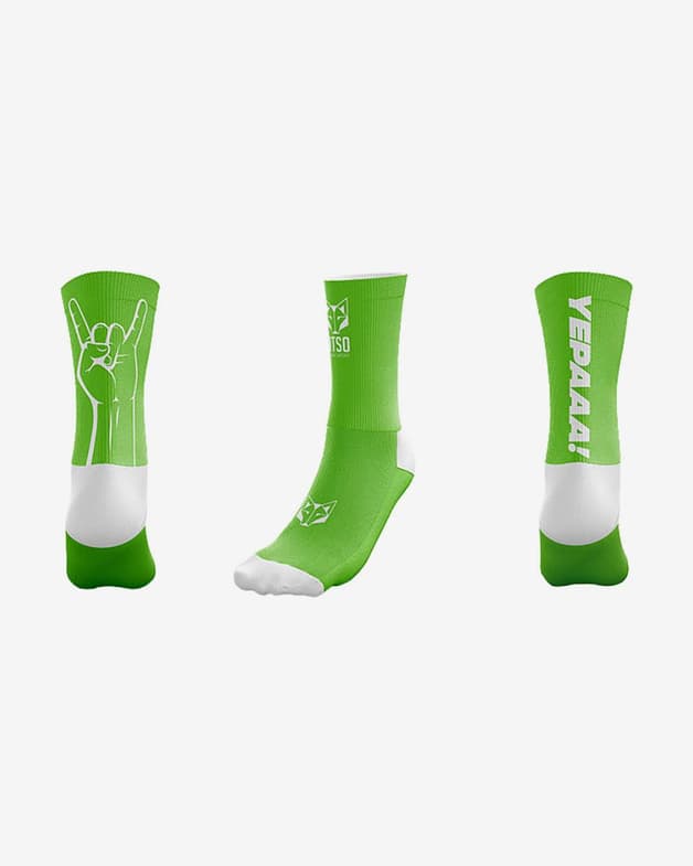 Calcetines Otso Yepaaa! verde - #4