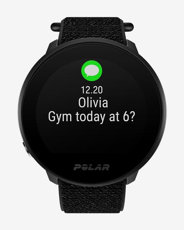 Pulsómetro GPS Polar Unite negro con correa de velcro M-L - #3