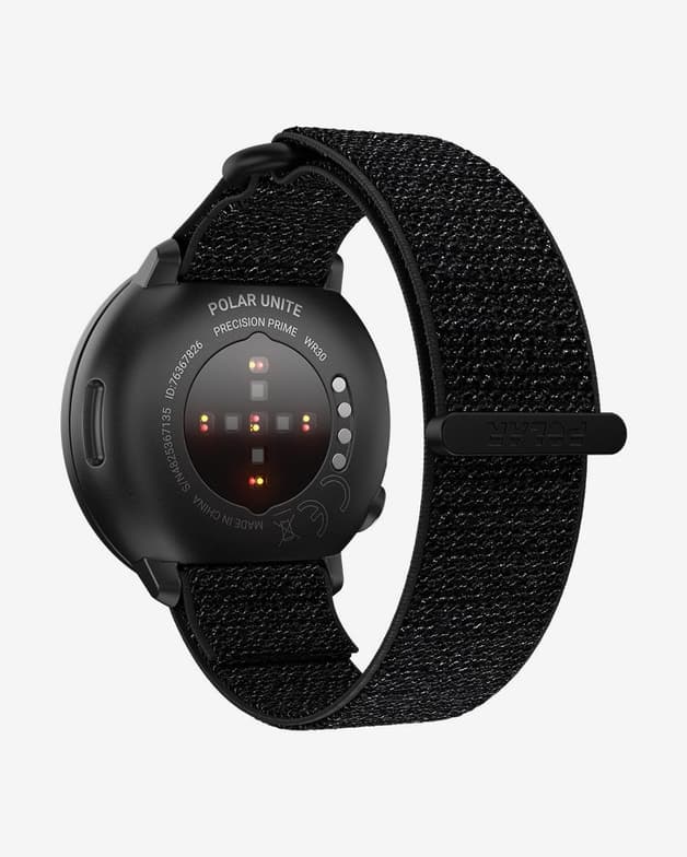 Pulsómetro GPS Polar Unite negro con correa de velcro M-L - #10
