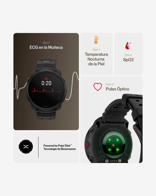 Pulsómetro GPS Polar Vantage M3 Black - #5