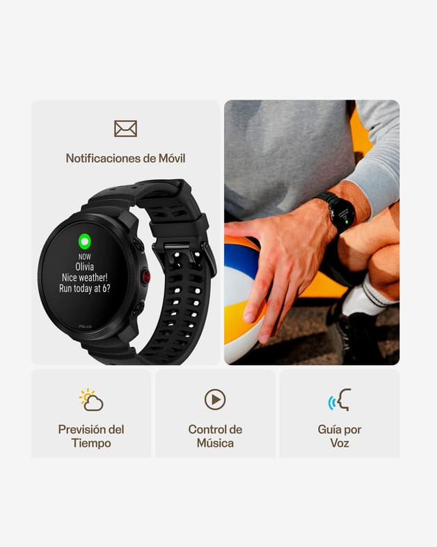Pulsómetro GPS Polar Vantage M3 Black - #7
