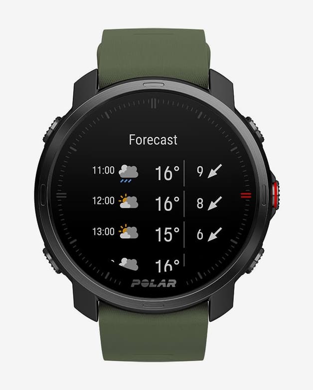 Pulsómetro GPS Polar Grit X M/L negro verde - #5