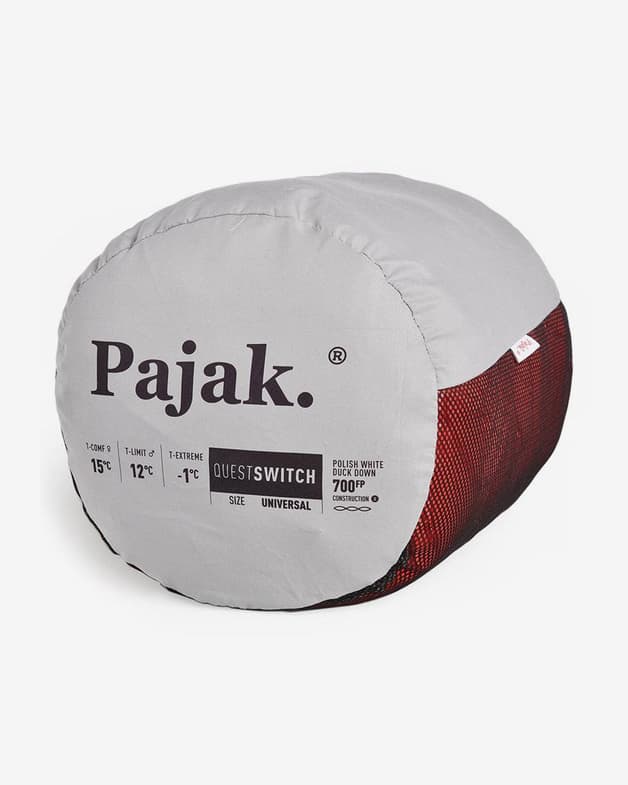 Saco de dormir Pajak Quest Switch 15C rojo - #3
