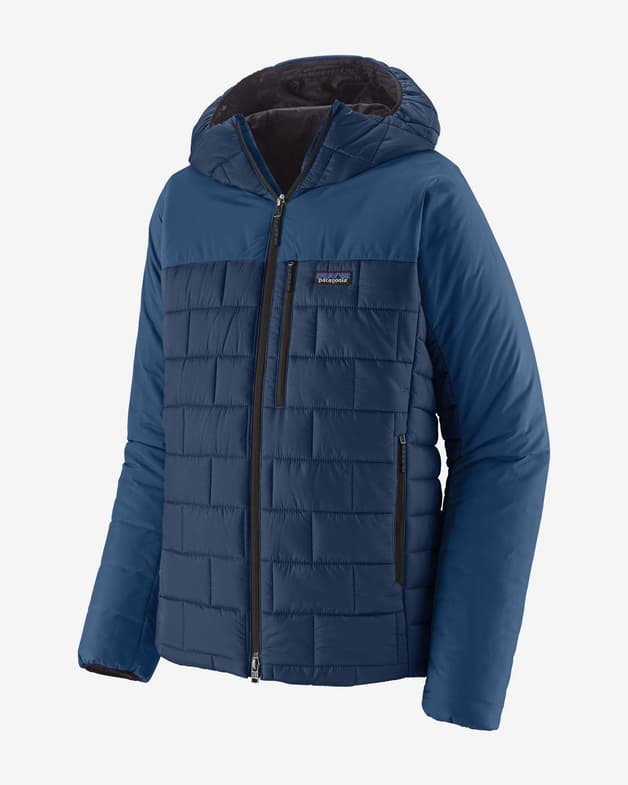 Chaqueta con capucha Patagonia Hi-Loft Nano azul oscuro - #4
