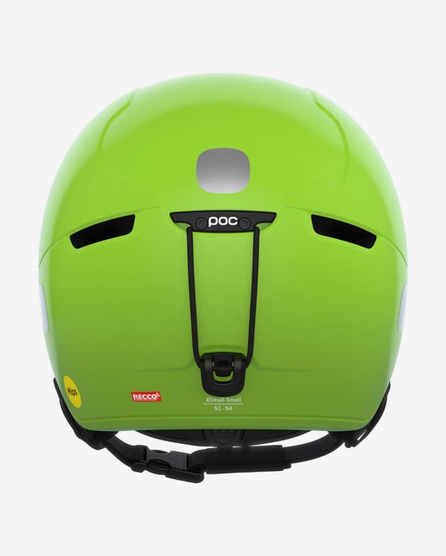 Casco POC POCito Obex MIPS verde lima infantil - #4