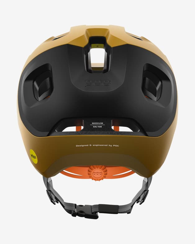 Casco POC Axion Race MIPS Cerussite Kashima ocre negro - #4