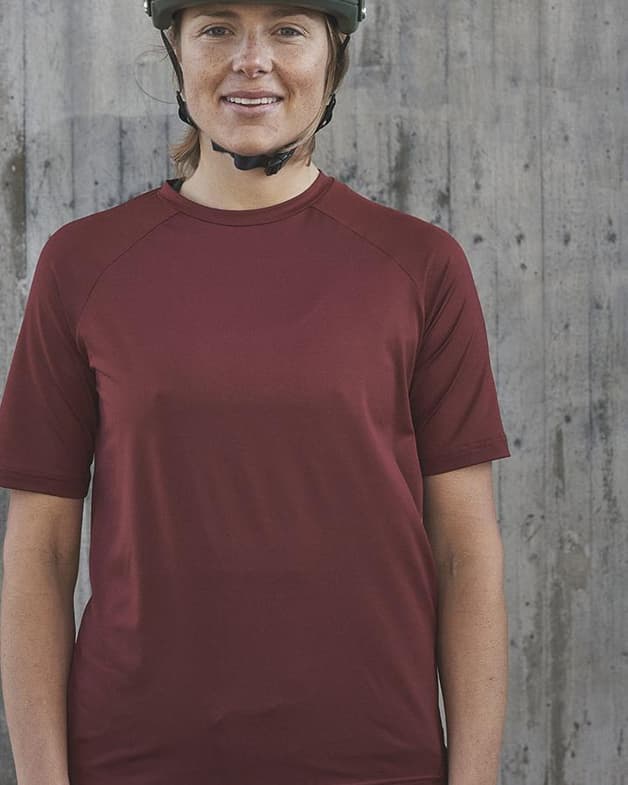 Maillot POC Reform Enduro Light Tee manga corta granate mujer - #3