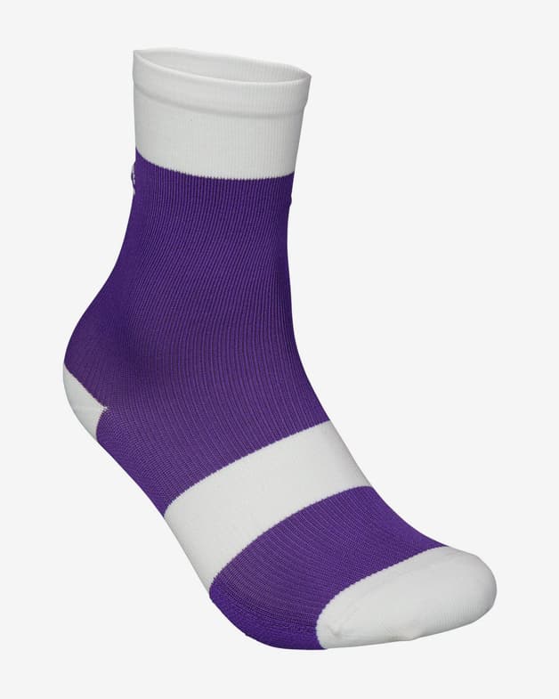 Calcetines POC Essential MTB lila zafiro blanco infantil - #1