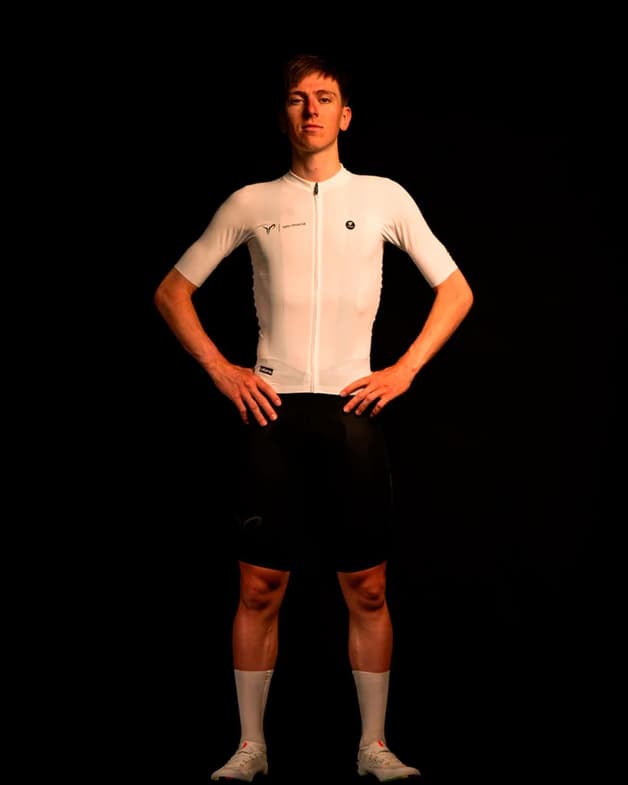 Maillot Pissei Prima Pelle Ultra Tadej Pogacar manga corta blanco - #3