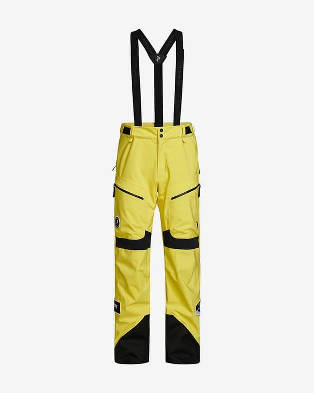 Pantalón largo Peak Performance Vertixs 2L Patch RECCO amarillo - #1