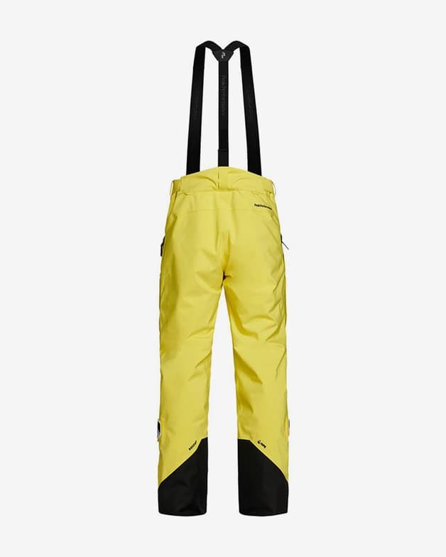 Pantalón largo Peak Performance Vertixs 2L Patch RECCO amarillo - #2