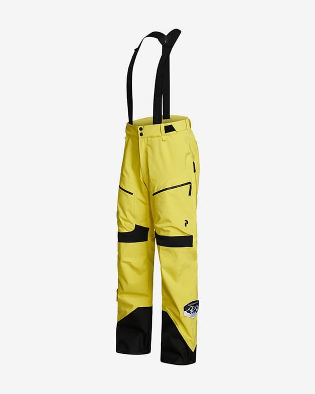 Pantalón largo Peak Performance Vertixs 2L Patch RECCO amarillo - #3